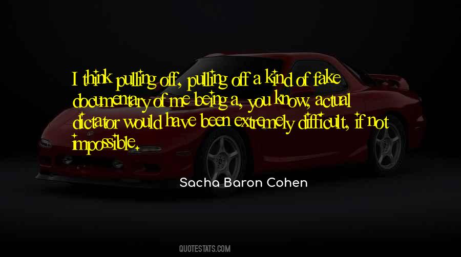 Think I'm Fake Quotes #777985