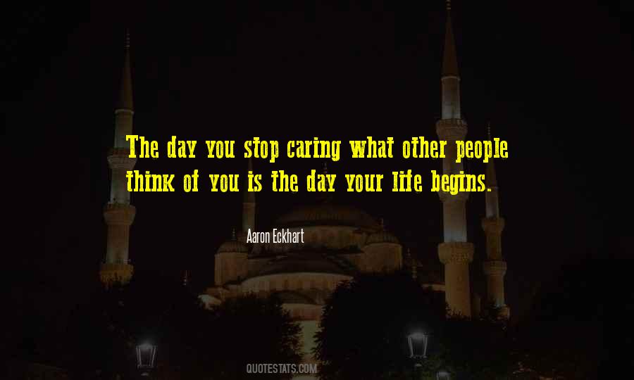 Think Of The Day Quotes #88742