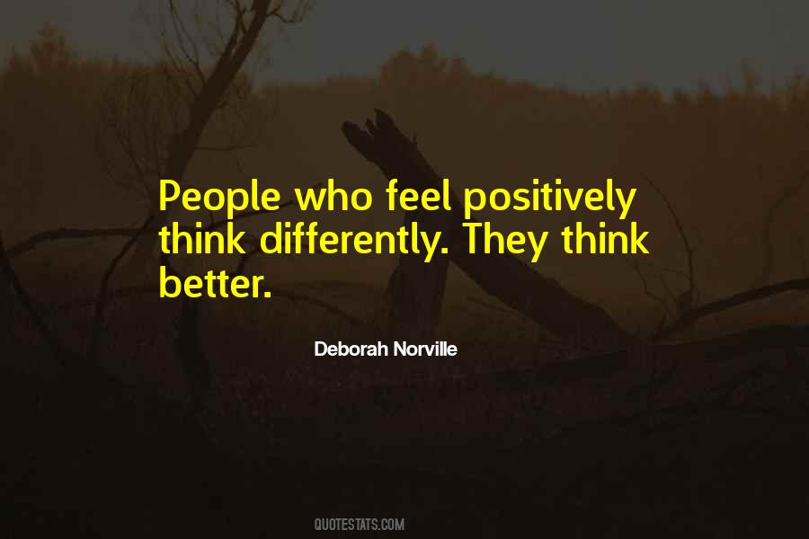 Think Positively Quotes #1725521