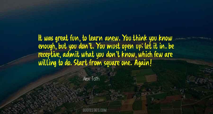 Think You Know Quotes #1082750