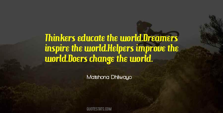 Thinkers Doers Quotes #822315