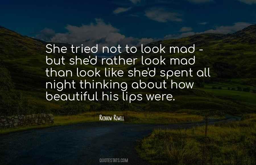 Thinking Of You All Night Quotes #184356