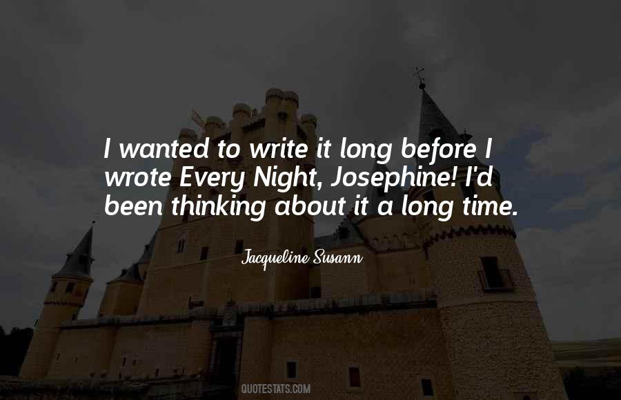 Thinking Of You Every Night Quotes #1068678