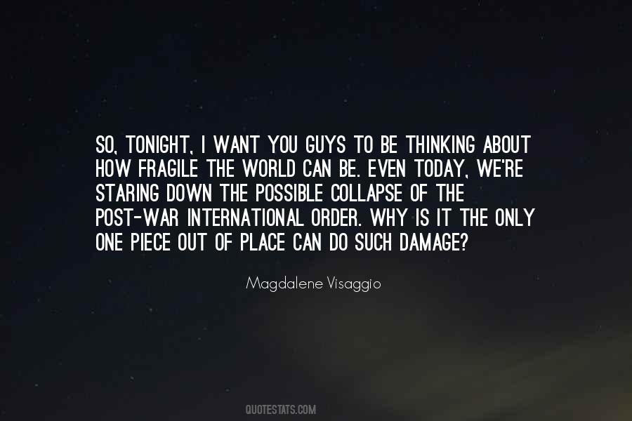 Thinking Of You Tonight Quotes #1699241