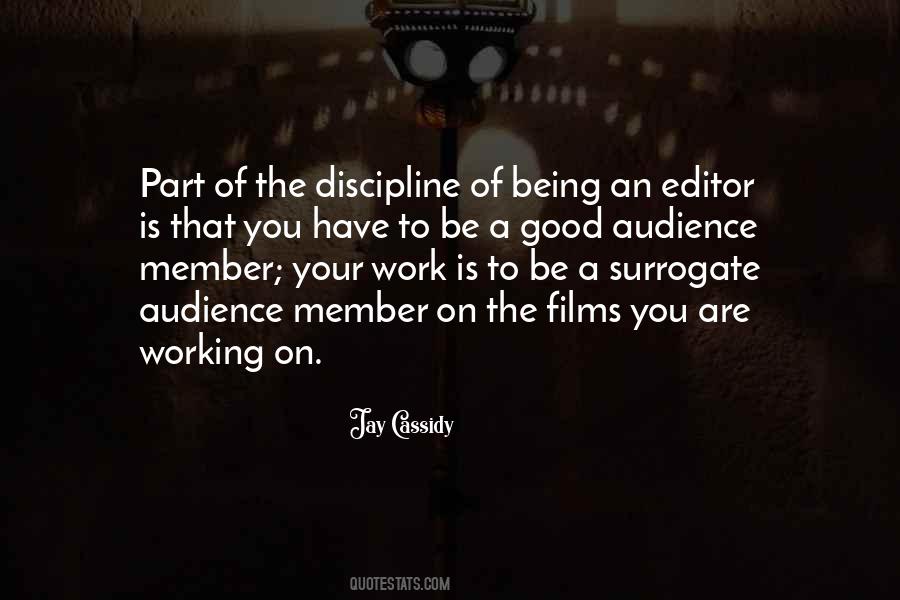 Quotes About Being An Editor #1475036
