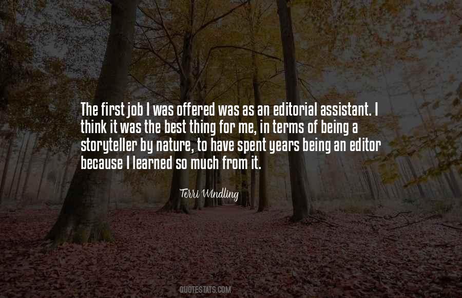 Quotes About Being An Editor #1845990