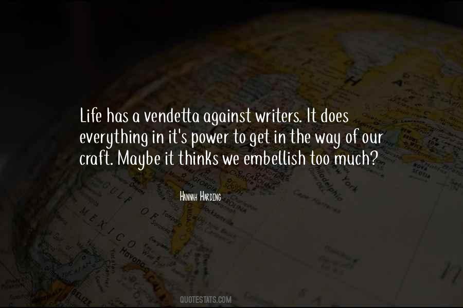 Thinks Too Much Quotes #906312