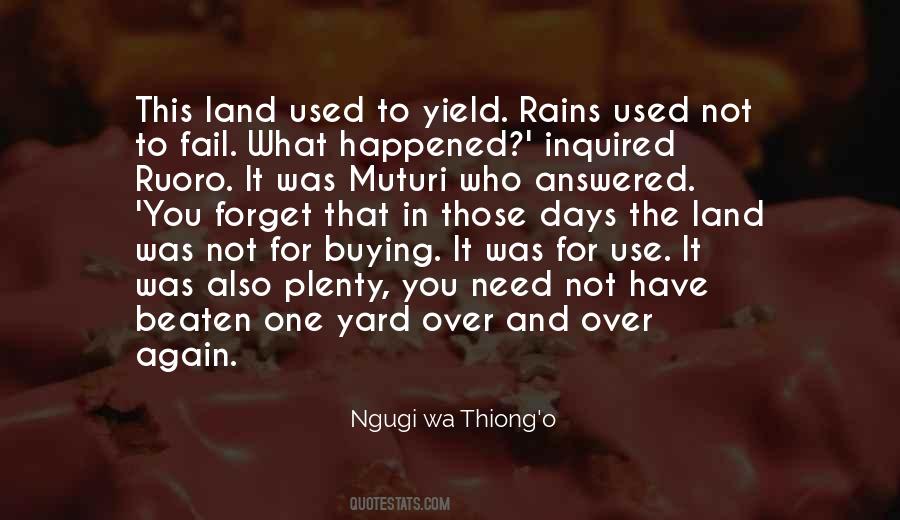 Thiong'o Quotes #317807