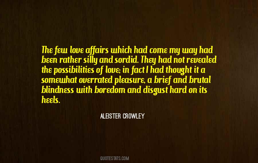 Quotes About Aleister #180126