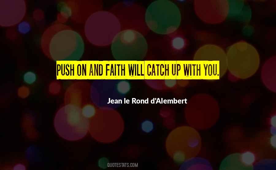 Quotes About Alembert #1231093