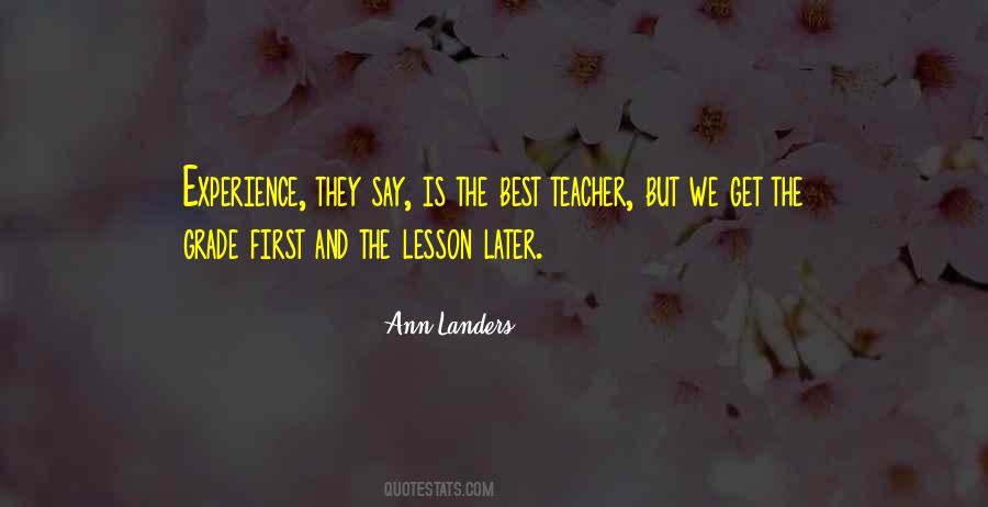 Third Grade Teacher Quotes #530042