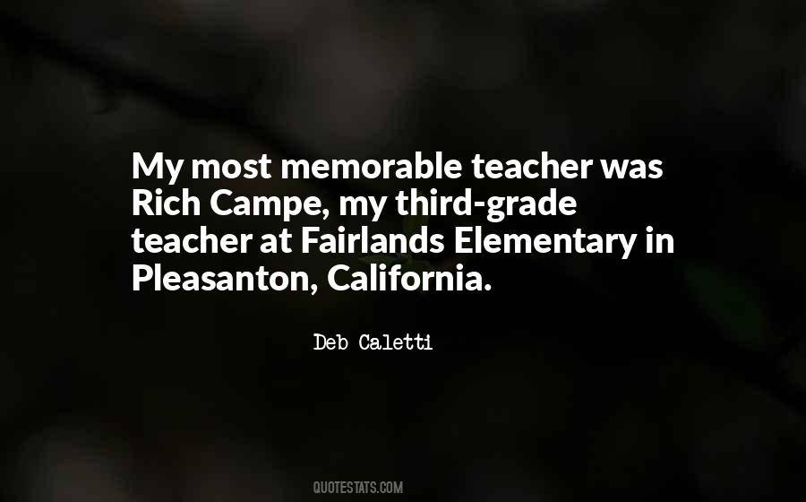 Third Grade Teacher Quotes #567221