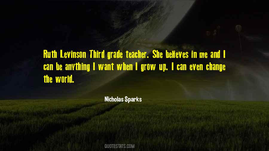 Third Grade Teacher Quotes #863956