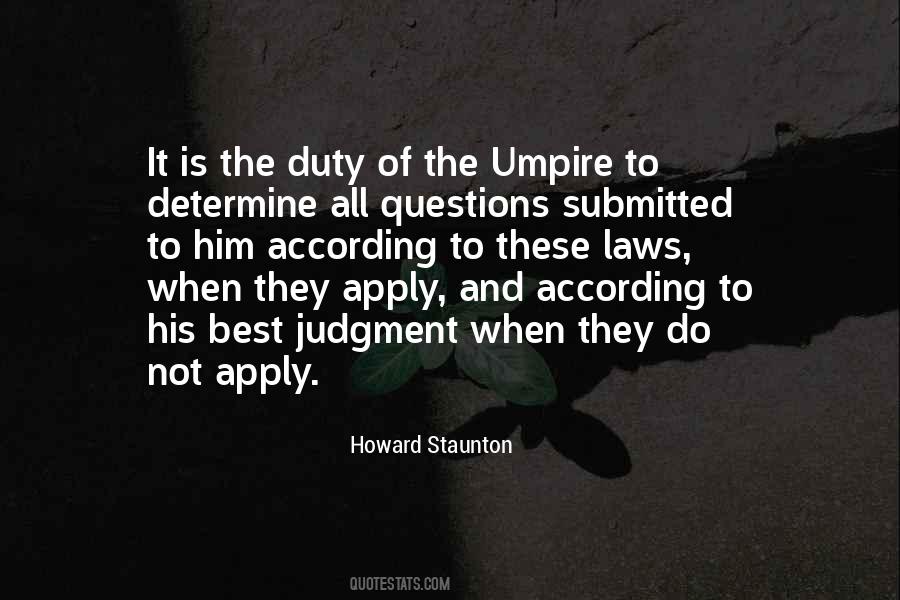 Third Umpire Quotes #1248658