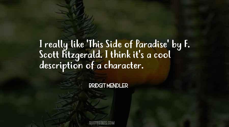 This Side Of Paradise Quotes #799518