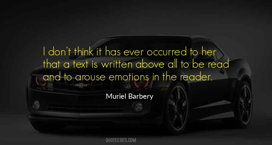 Quotes About Barbery #1058087
