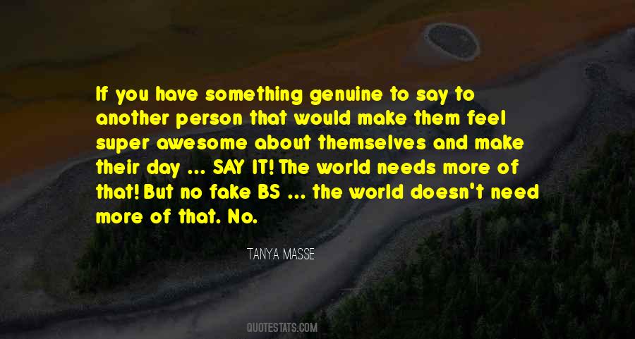 This World Is So Fake Quotes #150068