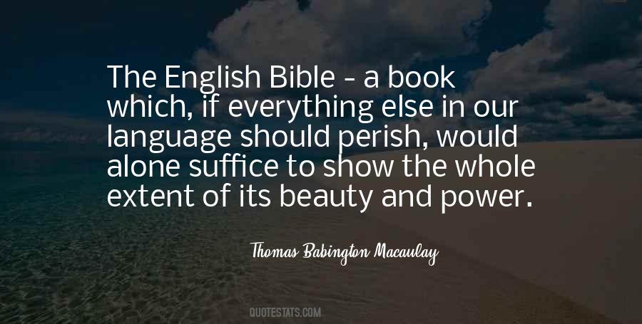 Thomas Babington Quotes #1669603