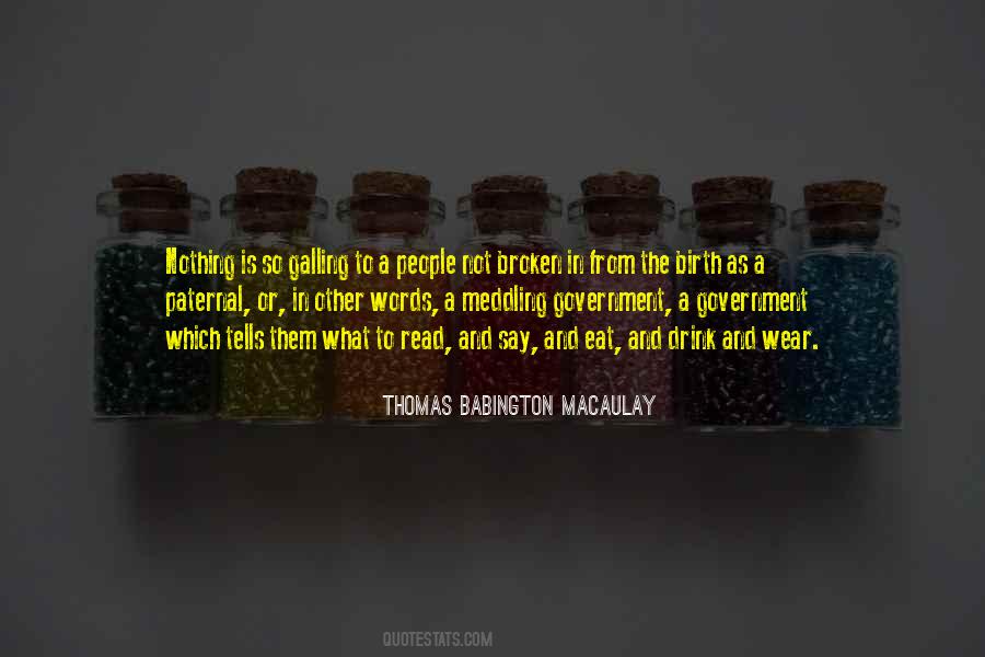 Thomas Babington Quotes #605412