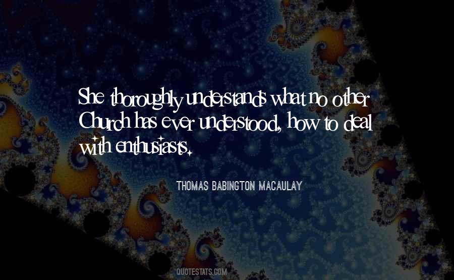 Thomas Babington Quotes #943569