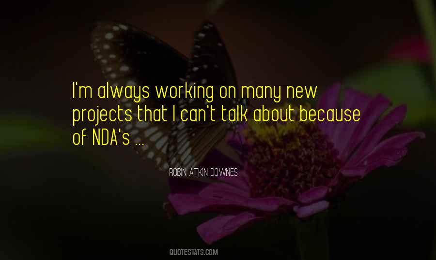Quotes About Always Working #1480494