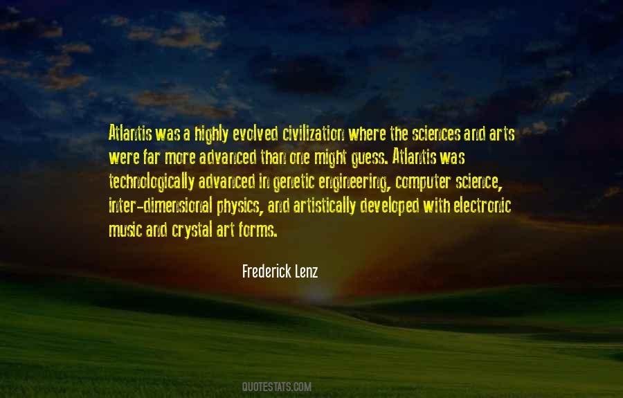 Quotes About Advanced Civilization #1298427