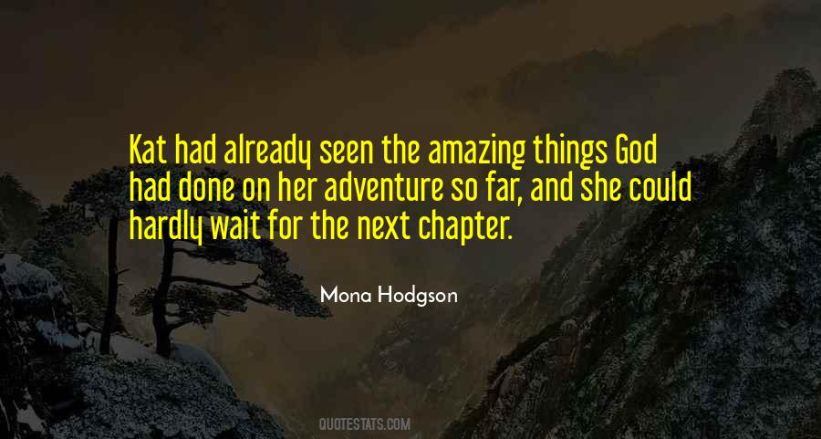 Quotes About Adventure And God #1234882