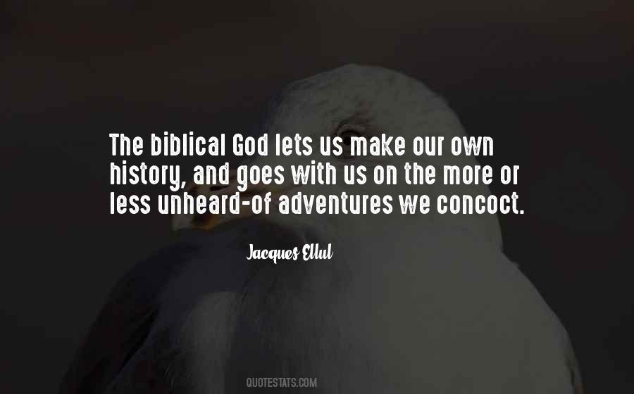 Quotes About Adventure And God #1259509