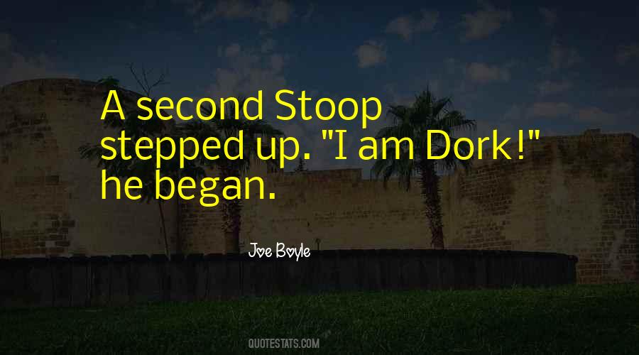 Quotes About Stoop #665025