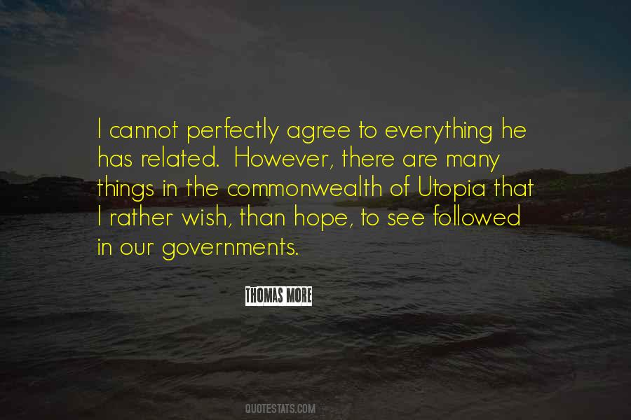 Thomas More Utopia Quotes #115699