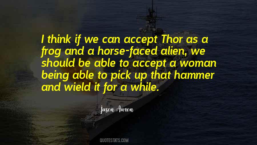 Thor Hammer Quotes #1269064