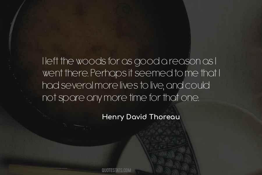 Thoreau Into The Woods Quotes #954187