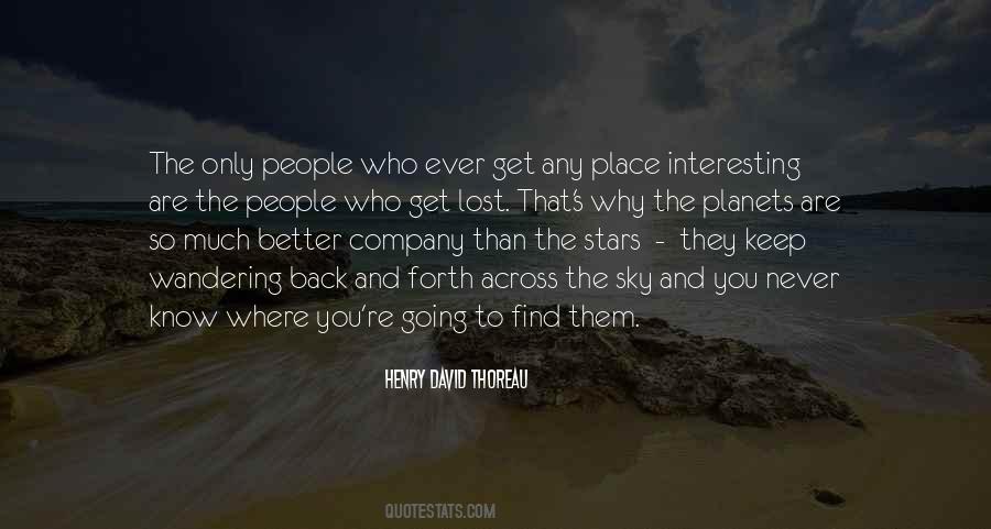 Thoreau's Quotes #577307