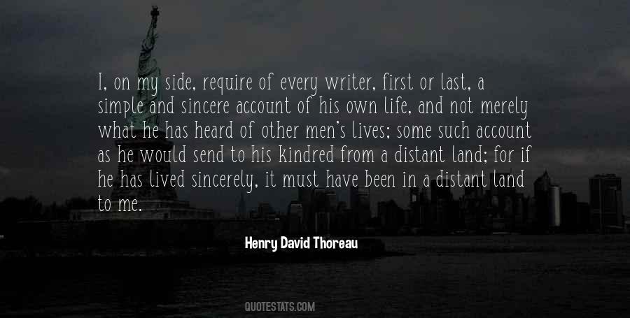 Thoreau's Quotes #867305