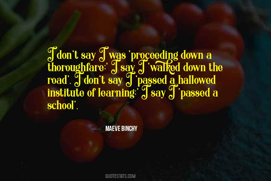 Thoroughfare Quotes #1790664
