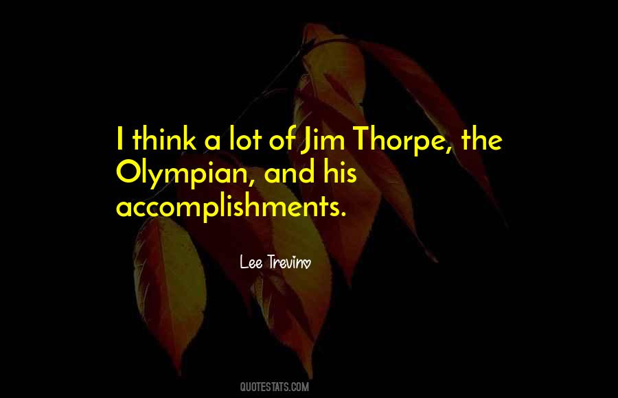 Thorpe Quotes #259202