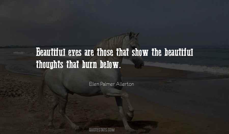 Those Beautiful Eyes Quotes #765467