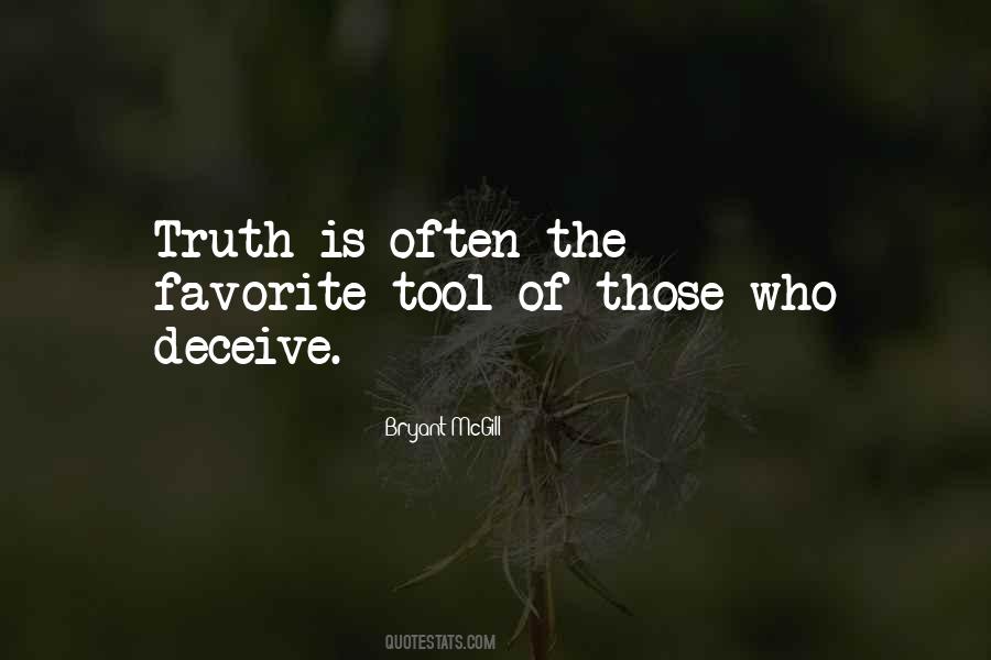 Those Who Deceive Quotes #1056003