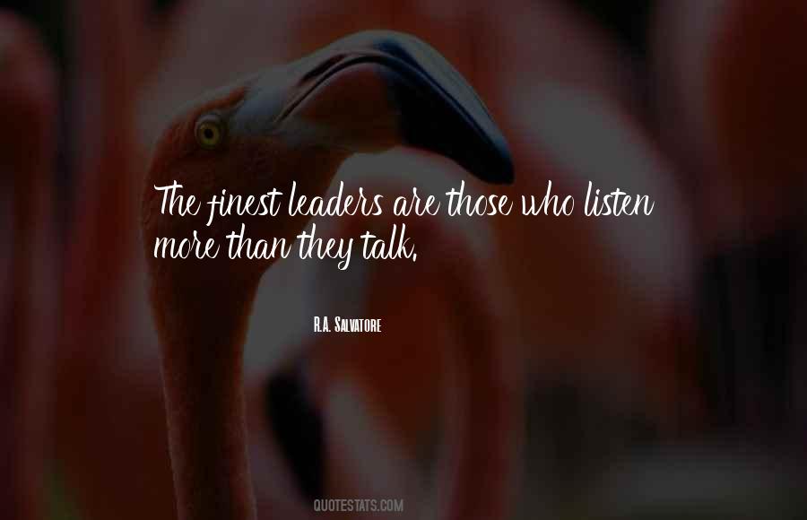 Those Who Listen Quotes #169900