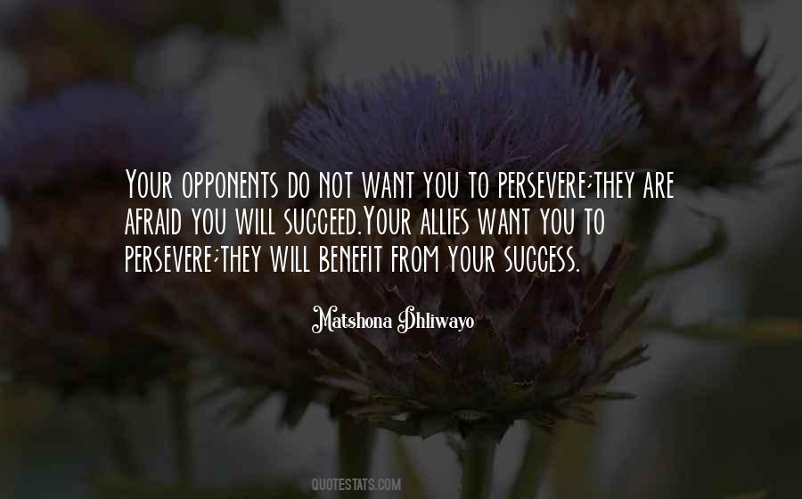 Those Who Persevere Quotes #24280 Those Who Persevere Quotes #24280