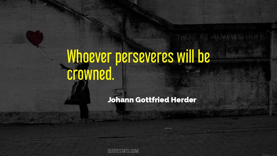 Those Who Persevere Quotes #296167