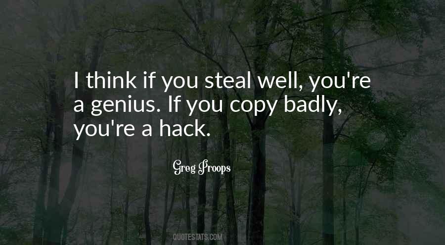 Those Who Steal Quotes #23410