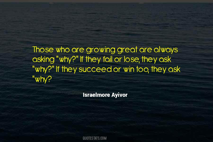 Those Who Succeed Quotes #1175310