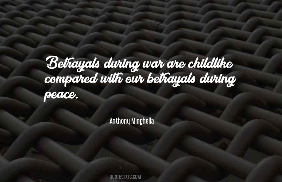 Quotes About Betrayal In War #667771
