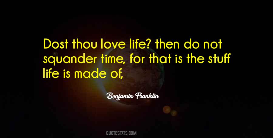 Thou Love Quotes #956801
