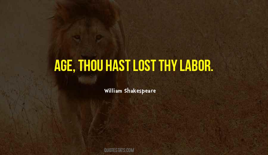 Thou Shakespeare Quotes #326057