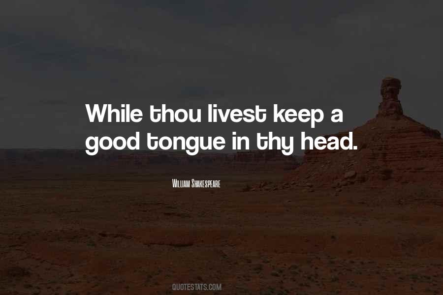 Thou Shakespeare Quotes #471258