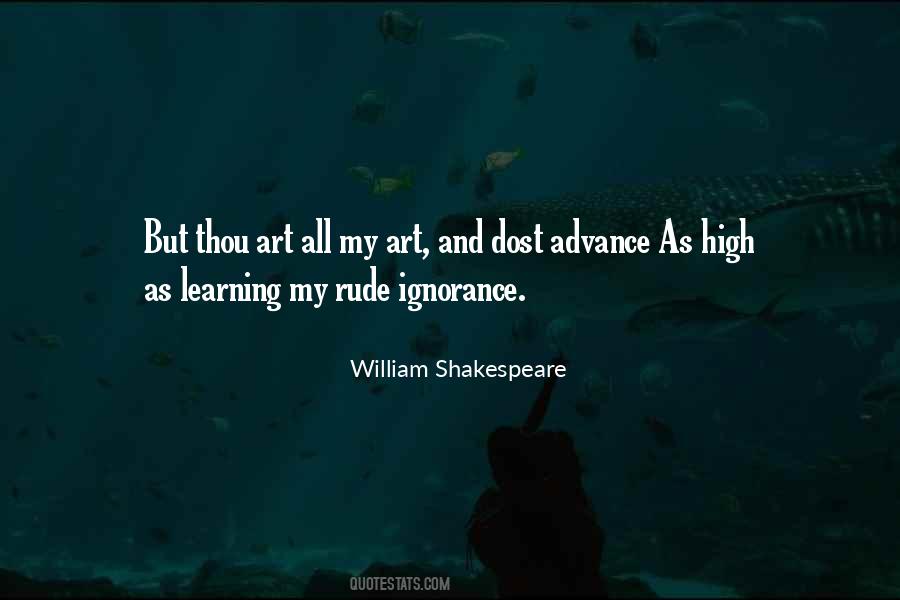 Thou Shakespeare Quotes #491212