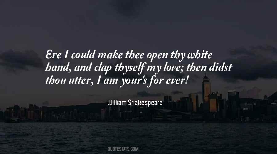 Thou Shakespeare Quotes #544460