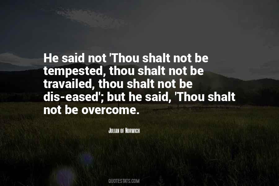 Thou Shalt Quotes #1321581